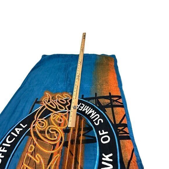 Vintage Coca Cola Summer Beach towel NEW with tag 1989 pool coke 80s - Picture 6 of 7